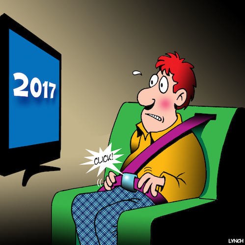 Cartoon: Fasten your seatbelt (medium) by toons tagged new,year,seatbelts,years,resolution,scary,new,year,seatbelts,years,resolution,scary