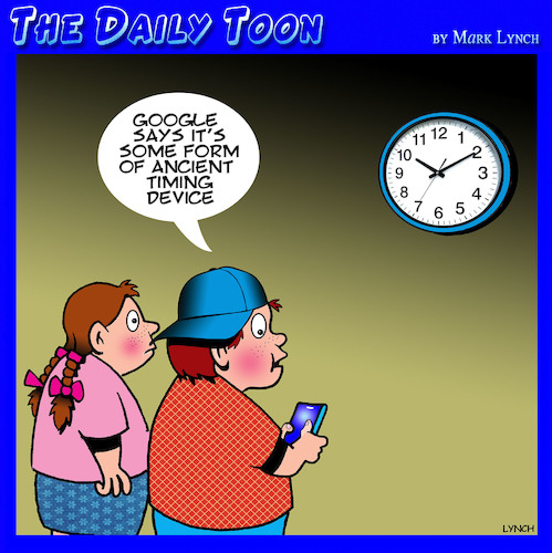 Cartoon: Google (medium) by toons tagged clocks,google,timing,device,gen,search,engine,antiques,clocks,google,timing,device,gen,search,engine,antiques