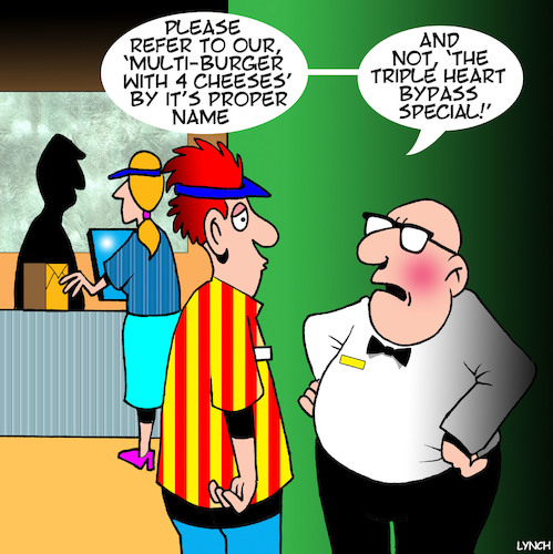 Cartoon: Heart bypass (medium) by toons tagged heart,bypass,hamburgers,fast,food,clogged,arteries,mcdonalds,unhealthy,foods,junk,heart,bypass,hamburgers,fast,food,clogged,arteries,mcdonalds,unhealthy,foods,junk