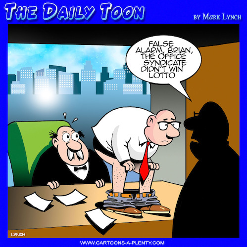 Cartoon: Lotto (medium) by toons tagged lottery,winner,lottery,winner