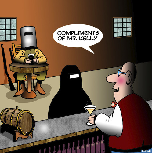 Cartoon: Ned Kelly (medium) by toons tagged ned,kelly,burka,burqa,bushranger,outlaw,pick,up,lines,bars,ned,kelly,burka,burqa,bushranger,outlaw,pick,up,lines,bars