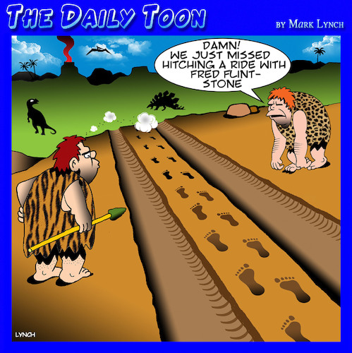 Cartoon: The Flintstones (medium) by toons tagged caveman,flintstones,caveman,flintstones