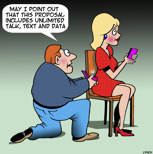 Cartoon: Unlimited text and data (medium) by toons tagged marriage,proposal,wedding,ring,unlimited,downloads,iphone,smart,phone,marriage,proposal,wedding,ring,unlimited,downloads,iphone,smart,phone