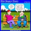Cartoon: Ageing (small) by toons tagged tik,tok,instagram,pensioners