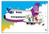 Cartoon: airplane smokers (small) by toons tagged airlines