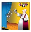 Cartoon: alas poor Yorick (small) by toons tagged hamlet shakespeare yorick theartre plays alas poor skeleton actors stage play