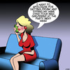 Cartoon: Apologise (small) by toons tagged drunk,new,girlfriend,party