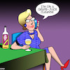 Cartoon: Cleanse diet (small) by toons tagged dieting,wine,cleanse,diet,grape,juice,alcohol