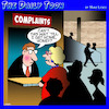 Cartoon: Complaints desk (small) by toons tagged complaints,complaining,wife,shopping,mall,arguments,dissatisfied