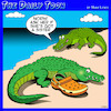 Cartoon: Crocs (small) by toons tagged crocs,shoes,crocodiles,dating