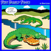 Cartoon: Crocs (small) by toons tagged mixed,marriages,crocodiles,croc,shoes