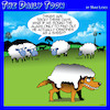 Cartoon: Cross dressing (small) by toons tagged wolf,in,sheeps,clothing,gay,cross,dresser,disguise,sheep