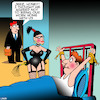 Cartoon: Dominatrix (small) by toons tagged work,from,home,bondage,dominatrix,whipping,kinky
