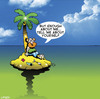 Cartoon: enough about me (small) by toons tagged desert,island,lonely