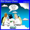 Cartoon: Fallen Angels (small) by toons tagged angels,smoking,drinking