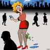 Cartoon: Fishnets (small) by toons tagged fishnet,stockings,catch,of,the,day,fishing,fish,nets