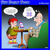 Cartoon: Hashtag (small) by toons tagged hashtags,tic,tac,toe,naughts,and,crosses,grandparents,smartphones,iphones,twitter,email,address
