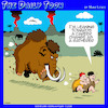 Cartoon: Hunter and gatherers (small) by toons tagged prehistoric,neanderthals,vegetarians,stone,age