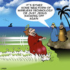 Cartoon: Jesus showing off (small) by toons tagged jesus,water,skiing,wireless,technology,bible
