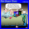 Cartoon: Life support (small) by toons tagged phone,charging,life,support,machine,stupidity
