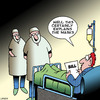 Cartoon: Medical bills (small) by toons tagged medical,bills,hospital,costs,surgeons,doctors