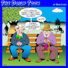 Cartoon: Memory loss (small) by toons tagged old,age,forgetfulness,aging