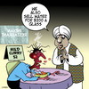 Cartoon: mild curry (small) by toons tagged curry,restaurants,indian