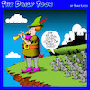 Cartoon: Pied Piper (small) by toons tagged rats,of,hamlin,pied,piper,flute,fairy,tales