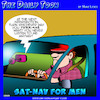 Cartoon: Sat nav (small) by toons tagged gps,navigation,men,drivers,male,driver