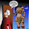 Cartoon: Shopping on Amazon (small) by toons tagged amazon shopping warrior online ebay