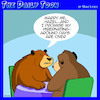 Cartoon: Sleeping around (small) by toons tagged bears,hibernation,sow,your,wild,oats,marriage,proposal