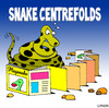 Cartoon: snake centrefolds (small) by toons tagged snakes,reptiles,girlie,magazines,playboy,pin,up,glamour,posing,animals,photography