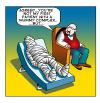 Cartoon: the mummy complex (small) by toons tagged psychiatrist,doctor,angst,under,pressure,psychiatry,brain,sigmund,freud,mother,complex,egyptology