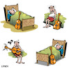 Cartoon: twang (small) by toons tagged music,guitar,sleeping,musical,notes,lazy,artist,band,concert,lessons