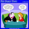 Cartoon: Vampires (small) by toons tagged tinder,blood,types