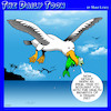 Cartoon: Vegan diet (small) by toons tagged seagulls,vegetarians,vegan,healthy,diet,fish