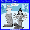Cartoon: Venus (small) by toons tagged museum,statues,venus,de,milo,arms,life,is,unfair