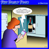 Cartoon: Wine time (small) by toons tagged apps,wine,gps,navigation