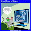 Cartoon: Work from home (small) by toons tagged research,labs,mice,and,mazes,wfh