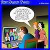 Cartoon: Zoom meetingsno (small) by toons tagged zoom,meeting,the,brady,bunch,work,from,home