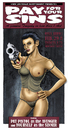 Cartoon: Pay for your Sins... (small) by toonsucker tagged gun girl sin pay life death sexy kill revenge avenger