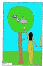 Cartoon: GENESIS 3.0 (small) by Müller tagged paradies,baum,sünde,eva,adam,paradise,tree,sin,eve,apple