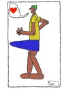 Cartoon: Pinocchio (small) by Müller tagged pinocchio,liebe,love,lüge,lie