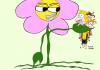 Cartoon: Rache III - Flowerpower (small) by naLe tagged rache,revenge,blume,blumenstrauß,flower,flowerpower,böse,bad,blut,blood,menschenstrauß