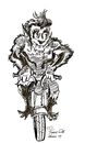 Cartoon: BIG HOG RIDING WOLFMAN (small) by Toonstalk tagged wolfman,harley,motorcycle,easy,rider