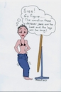 Cartoon: Designer Jeans (small) by Toonstalk tagged designer,jeans,fit,awkward,body,sigh,mirror,model,bluejeans,disappointed,expectations,fashion,slim,waist,length,weight,normal,clothing