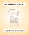 Cartoon: Gentles and Ladiesmen (small) by prinzparadox tagged ladies,gentlemen,sexuality,homosexuality,gender,gay,homophobic,congress,jasper,pacinsky