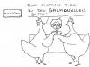 Cartoon: salmonellen (small) by claudiator tagged hühner,reisebüro,salmonellen,urlaub,flug