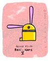 Cartoon: Hasi 70 (small) by schwoe tagged hase,hasi,droid,starwars,roboter,jedi