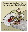 Cartoon: Kafka (small) by schwoe tagged kafka,bildzeitung,sofa,wohngemeinschaft,verwandlung,käfer